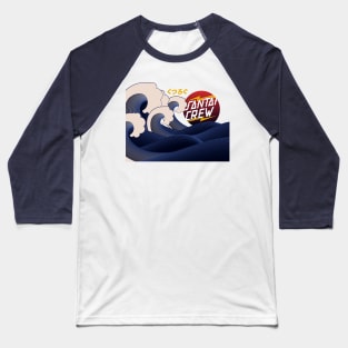 Santai Crew Jepun Baseball T-Shirt